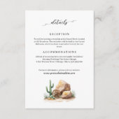 Aktuelle Informationen über Hochzeiten in der Wild Begleitkarte (Vorderseite)