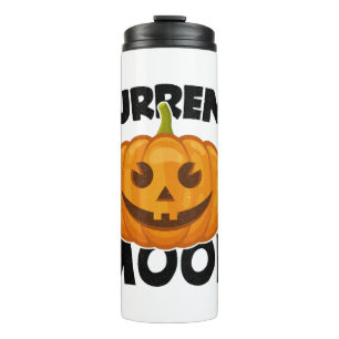 Aktuelle Laune Lustiger Kürbis Halloween Geschenk Thermosbecher