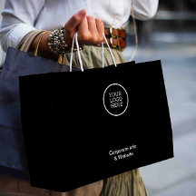 Aktuelle Minimal-Business-Logos Schwarze Unternehm