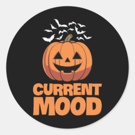 Aktuelle Motivation Pumpkin Halloween Sticker