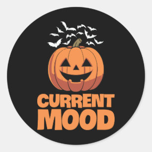Aktuelle Motivation Pumpkin Halloween Sticker