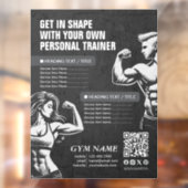 Aktuelle Preise für Personal Fitness Trainer Menus Fensteraufkleber (Blatt 2)