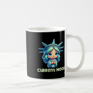 Aktuelle Stimmung - Kawaii Traurige Lady Liberty S Kaffeetasse