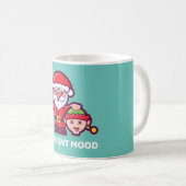 Aktuelle Stimmung - Santa und Elf Kaffeetasse (VorderseiteRechts)