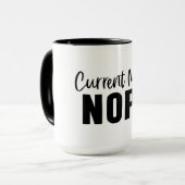 Aktuelle Stimmungswelle Tasse (Vorderseite Links)