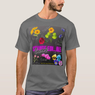Aktuelle Trend-Sammlung von seltsamen essbaren Blu T-Shirt