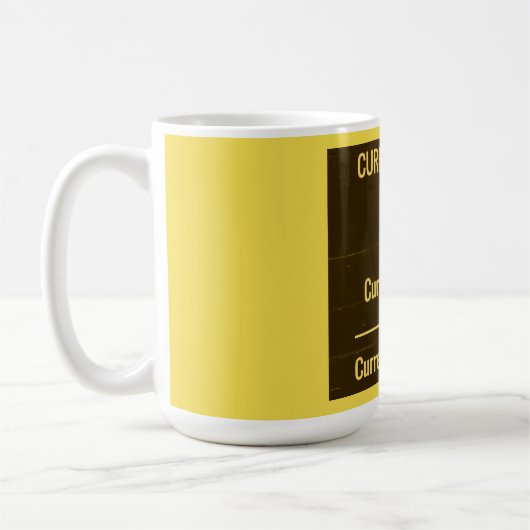 "Aktueller Anteil" Kaffeetasse (Links)