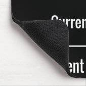 "Aktueller Anteil" Mousepad (Ecke)