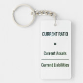 "Aktueller Anteil" Schlüsselanhänger (Vorderseite)