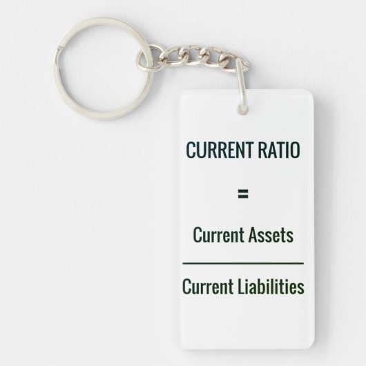 "Aktueller Anteil" Schlüsselanhänger (Vorderseite)