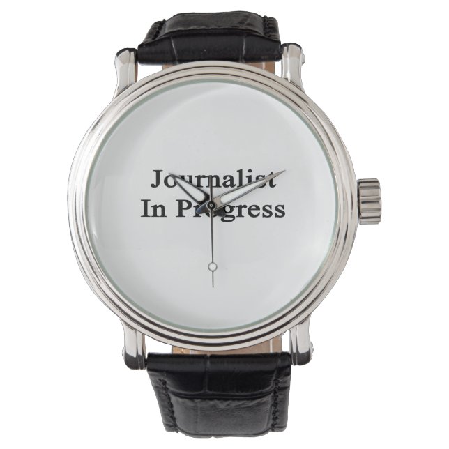 Aktueller Journalist Armbanduhr (Vorderseite)