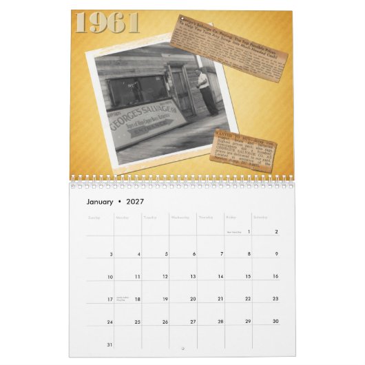 Aktueller Kalender! Kalender (Jan 2027)