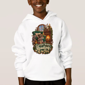 Aktueller Status: Lesen am Feuer Winter Hoodie