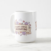 Aktueller Status: Überwinternde gemütliche Gamerta Kaffeetasse (Vorderseite Links)