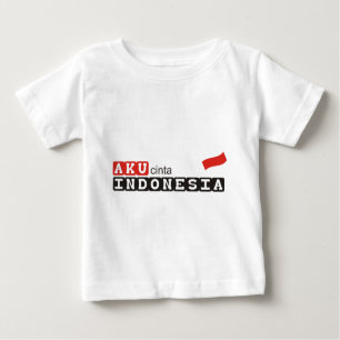 aku cinta Indonesien Baby T-shirt