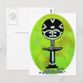 Akuaba (Ghana) Postkarte (Vorne/Hinten)