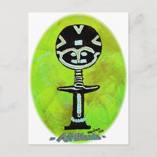 Akuaba (Ghana) Postkarte (Vorderseite)