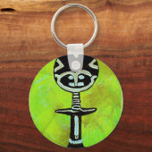 Akuaba (Ghana) Schlüsselanhänger (Vorderseite)