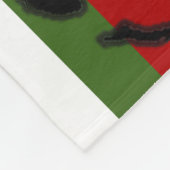 Akuas Land Kanaka Maoli Flaggen-Fleece-Decke Fleecedecke (Ecke)