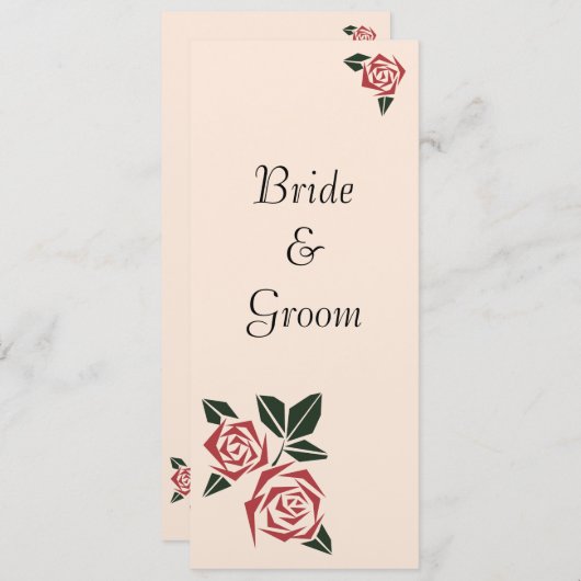 Äkuläre Rose Programm (Vorne/Hinten)