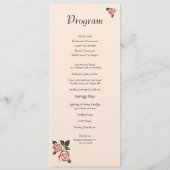 Äkuläre Rose Programm (Rückseite)