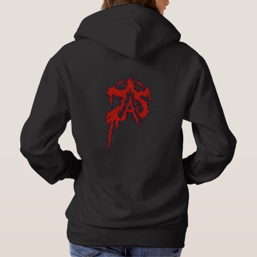 Akumakaze Damen Hoodie (Rückseite)