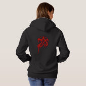 Akumakaze Damen Hoodie (Schwarz voll)