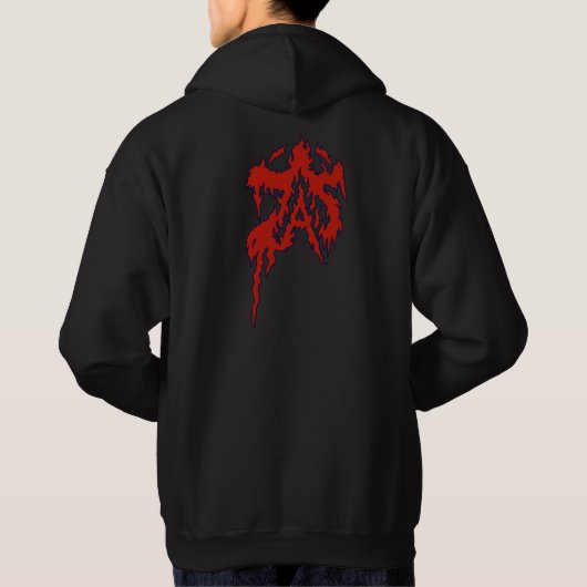 Akumakaze Herren Kapuzenpullover Hoodie (Rückseite)
