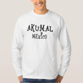 Akumal Mexico Design - Basic Long Sleeve T - Shirt (Vorderseite)
