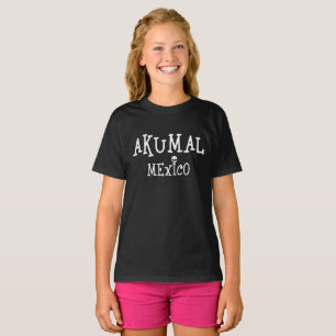 Akumal Mexico Design - Der T - Shirt für Mädchen