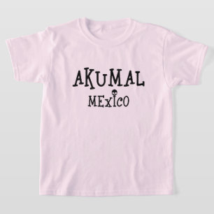 Akumal Mexico Design - Der T - Shirt für Mädchen