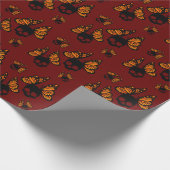 Akumal Mexico Design - Matte Wrapping Paper Geschenkpapier (Ecke)