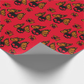 Akumal Mexico Design - Matte Wrapping Paper Geschenkpapier (Ecke)