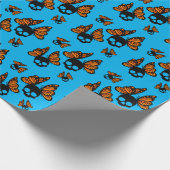 Akumal Mexico Design - Matte Wrapping Paper Geschenkpapier (Ecke)