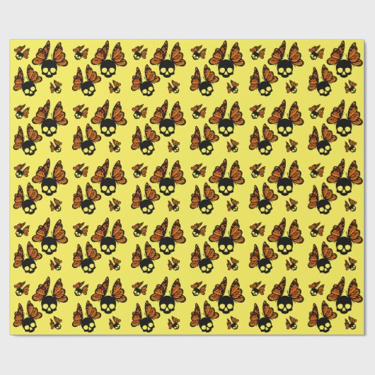 Akumal Mexico Design - Matte Wrapping Paper Geschenkpapier (Flach)