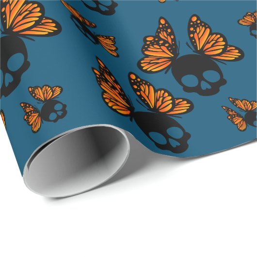 Akumal Mexico Design - Matte Wrapping Paper Geschenkpapier (Rolleneckpunkt)
