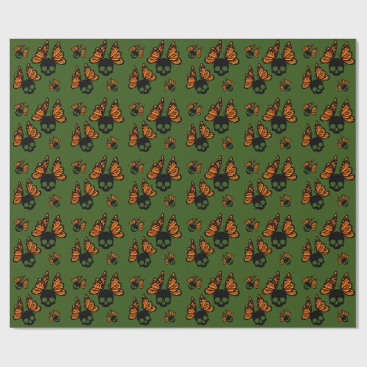 Akumal Mexico Design - Matte Wrapping Paper Geschenkpapier (Flach)