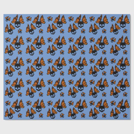 Akumal Mexico Design - Matte Wrapping Paper Geschenkpapier (Flach)