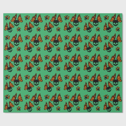 Akumal Mexico Design - Matte Wrapping Paper Geschenkpapier (Flach)