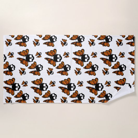 Akumal Mexico Design - Strandtuch (Vorderseite)