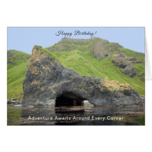 Akun-Insel-Meeresgrotte Geburtstag