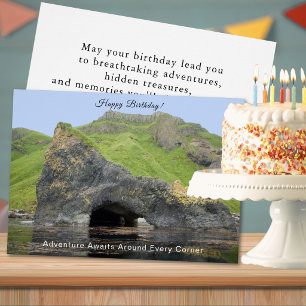 Akun-Insel-Meeresgrotte Geburtstag