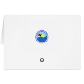 Akun Island Basalt Sea Cave Card (Rückseite Horizontal)