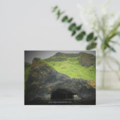 Akun Island Basalt Sea Höhle Postkarte (Stehend Vorderseite)