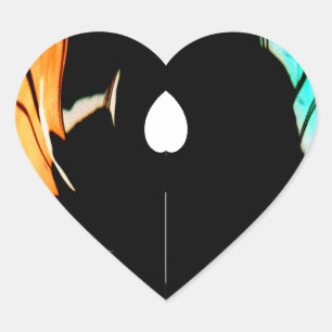 Akuna Matata Geschenk neueste schöne phantastische Herz-Aufkleber