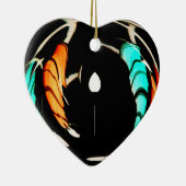 Akuna Matata Geschenk neueste schöne phantastische Keramik Ornament (Rechts)