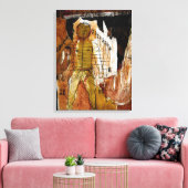 Akupunktur, Collage und gemischte Medien Leinwanddruck (Insitu (Wohnzimmer))