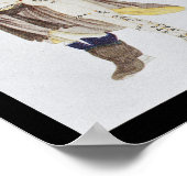 Akupunktur Gall Blase Meridian Foot Shaoyang Poster (Ecke)