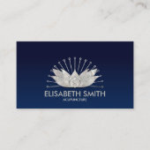 Akupunktur Lotus - Mutter der Perle Visitenkarte (Vorderseite)