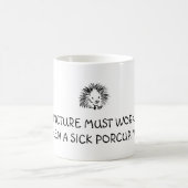 Akupunktur muss arbeiten kaffeetasse (Mittel)